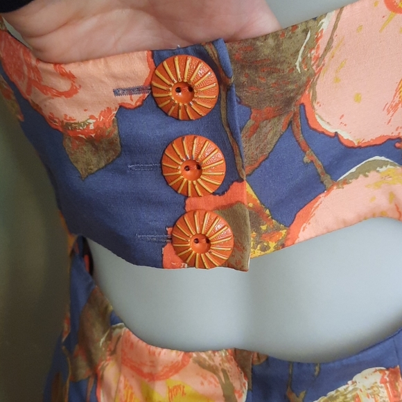 Anthropologie Mauve floral dress - Picture 8 of 13